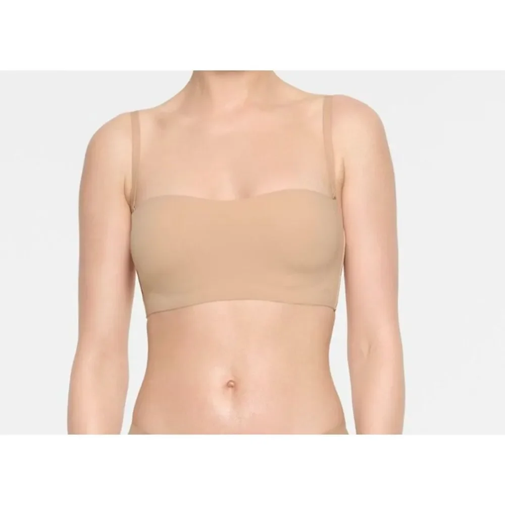 NWT SKIMS Naked Bandeau in Clay - Picture 2 of 8